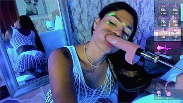 TS Angelique Monroe - Webcam show from December 22, 2024