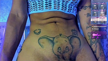 TS Angelique Monroe - Webcam show from December 22, 2024