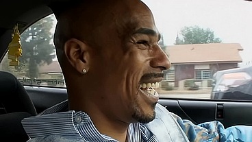 Megan Monroe Swallows Justin Long's Big Interracial Load