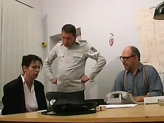 Arrested Woman