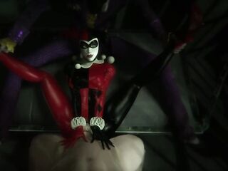 Harley Quinn with Outstanding Body Enjoys a Precious Bang
