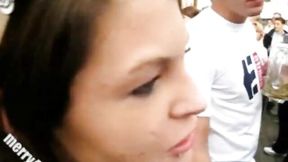 Salacious hussy's sucking trailer