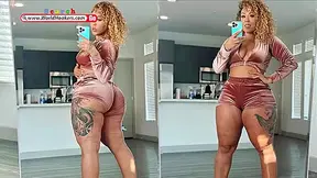 Thick Curvy Oiled Up Slut Stepmom Bbc Pounding (1080) B29g