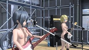 Miku &amp_ Rin Naked Dance - Doubleganger by Nutsuki Suu