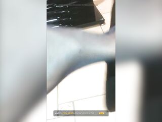 Nyllady Shoeplaying and Dangling in a Furniture Shop