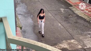 Coco Camii's Sizzling Errand: Big Ass Latina's Steamy Store Run