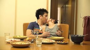 Amateur POV: Hot wife cheats on husband with another guy