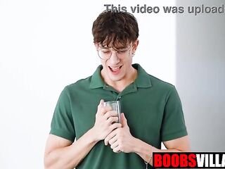 Large Titties Sexually excited Maid