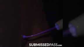 ”submissive electro toyed by mature master”