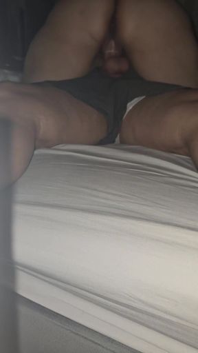 9 inches, Step Mom Can Barely Get the Step Son Dick in her pussy   Clip 1