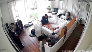 Grandpa with huge dick massaged and fucked by young hot girlfriend 2170