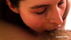 Ersties Adorable Daniela Spoils Her Lesbian Friend With Hot Pussy Licks