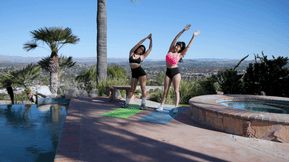 Trainor teaches client how to lick pussy properly