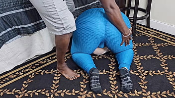 The neighbor found me stuck under bed, fucked me, then cum on my ass &amp_ left - BBW SSBBW, big ass, big butt, jerking off, big booty, huge ass, fat ass, big load, fat girl, fat pussy, chubby, big boobs