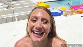 PAWG Neighbor AJ Applegate Didn'_t Wanna Borrow Sugar.. She Wanted Cum