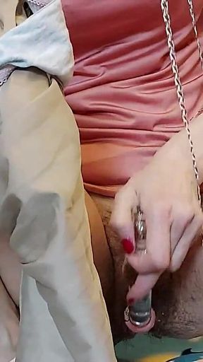 Squirting, Glass Cock Fisting, Hot Wet MILF, Wet Huge Hole,female Throbbing Orgasm,big Pussy Ginnagg