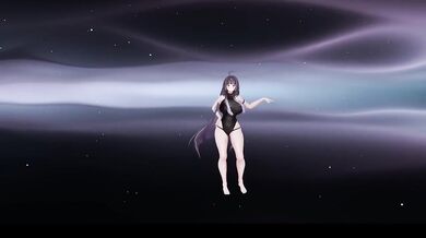 Hentai Elf Vtuber Cartoon jiggles big booba uncensored animation