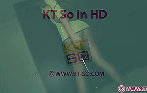KT So Yellow Mesh Pole Stripping