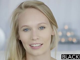 Dakota James - Blonde Teen First Experience With Big Black Cock