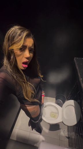 Compiled of and Cumshots in Public Toilet
