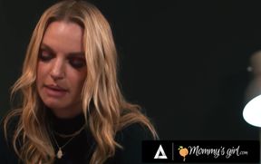 MOMMY'S GIRL - Voyeur Rachael Cavalli Cleans While MILF Lexi Luna FREE USES Stepdaughter Demi Hawks