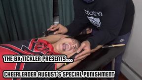 CHEERLEADER AUGUST’S SPECIAL PUNISHMENT