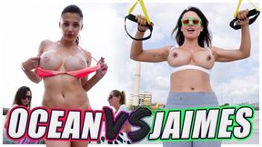 Public Battle Of The GOATs: Aletta Ocean VS Franceska Jaimes