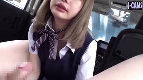 Outdoor Tease. Mischievous Girl and Controlled Release Part1