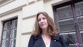 College 18-years-old Alessandra Get Nail At Casting