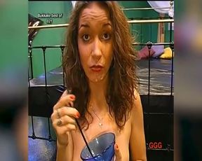 Ggg - Bukkake Slut Swallows Cum in Gangbang