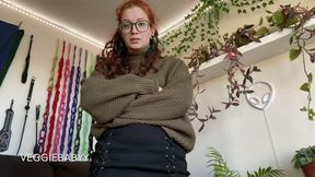 teacher punishes you with asshole sniffing and JOI - HD