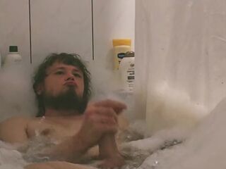 Jerking off D in Jacuzzi