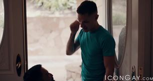 Inked Zak Bishop fed hot jizz after hardcore ass pounding