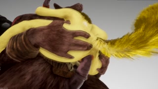 Furry Anal Slut x Monster Cock 3D