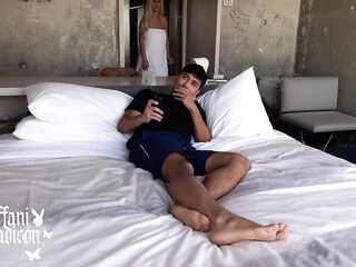 Sneaky /vacation Sex with hot blond Tiffani Madison and Max Fills