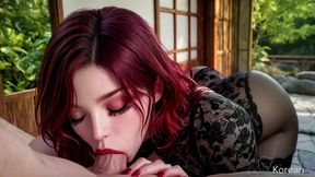 this juicy eastern vixen secretly cheated on her fiance with me, obediently swallowing my hot cum after a wild hardcore session [ai]