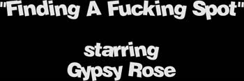 Gypsy Rose's Stepbro's Lucky Day: Car Sex with Big Tits and Big Dick