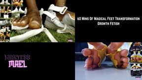 60 Mins of Magical Feet Growth, Magical Transformations - Height Fetish, Growth Fetish, Transformation Fetish