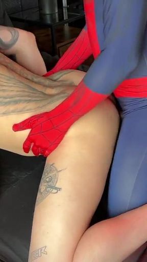 BBC Spiderman Bareback