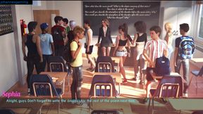 AWAM - Mr Bennet fuck Sophia on the table