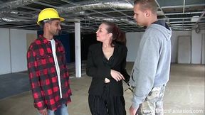 3some On The Dutch Construction Site