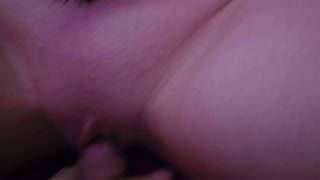 little slut moans too loud gets fucked hardcore and cummed on her pussy POV