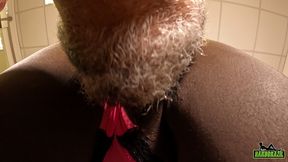 a negra da cor do pecado caiu no teste do sofa com o diretor safado - fernanda chocolatte - binho ted
