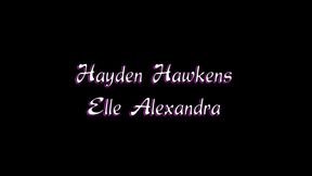 hayden hawkens and elle alex finger with sex toys