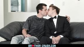 ”BrotherCrush - Straight Boy Fucks His Older Stepbrother Raw”