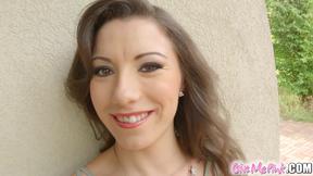 ”Pleasuring her tight pink cunt”