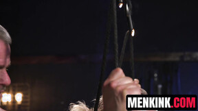 ”Daddy Dale Savage drips wax on Archer Croft before ravaging his hole”