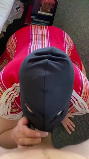 Stunning moment from &quot;cute girl with huge ass in ski mask deeptroaths massive monstercock POV&quot;