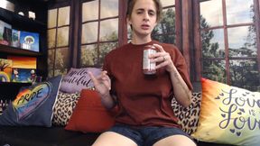 Sick on soda burps
