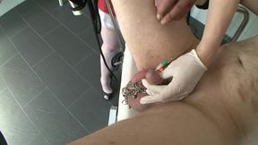 Chaining dominating small penis humiliating